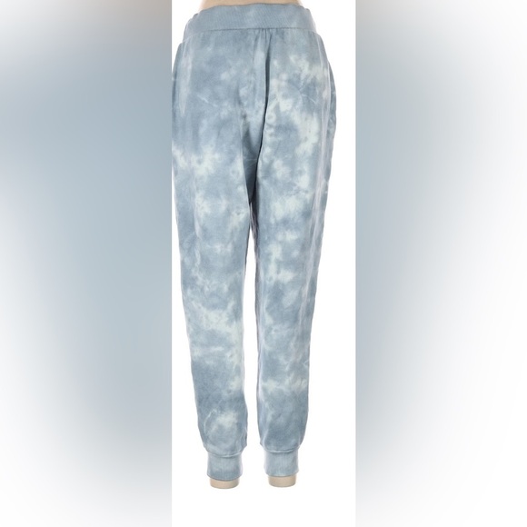 Victoria’s Secret Blue Tie-Dye Jogger with Logo on Side and Metal VS on Ties - Picture 2 of 8